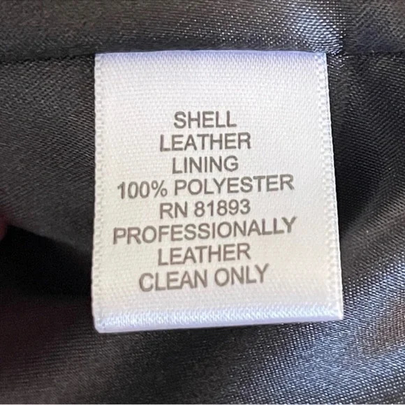 Black Leather Jacket by Denim & Company Small NWT - Picture 6 of 11